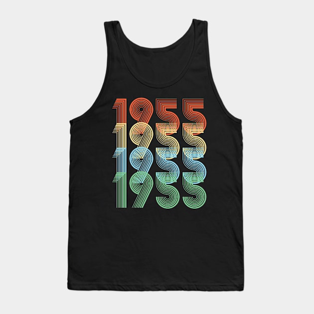 Retro 1955 Birthday Tank Top by Dirty Custard Designs 